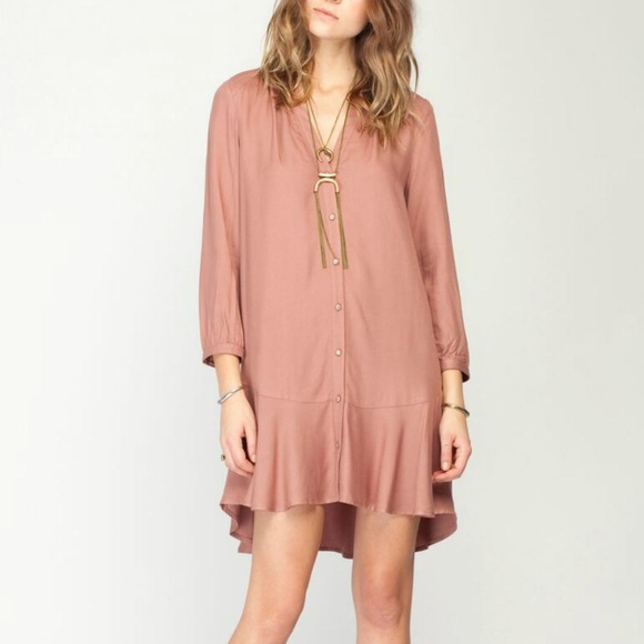 Gentle Fawn Dresses & Skirts - Gentle Fawn-NWT-Romantic Ruffle Boho Dress Quartz